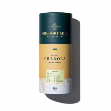 Гранола Gregory Mill Banana, 500 г Гранола Gregory Mill Banana, 500 г