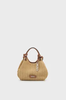 Женская бежевая сумка PAULA Бежевый ONESIZE DKNY R61AOM60