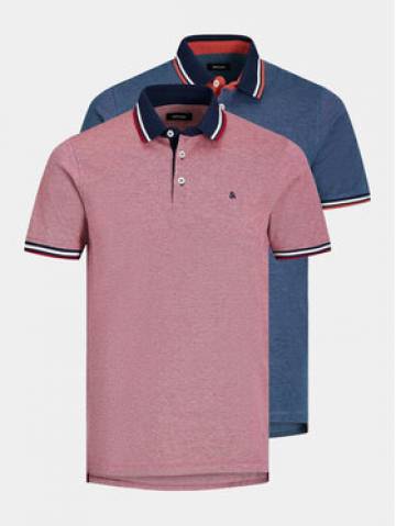 Jack&Jones Набір з 2 футболок поло Paulos 12191216 Кольоровий Slim Fit Jack&Jones Набір з 2 футболок поло Paulos 12191216 Кольоровий Slim Fit