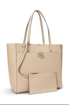 Кожаная сумочка Lauren Ralph Lauren