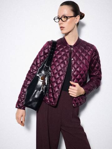 Mohito - Стьобана куртка - червоне дерево - 32