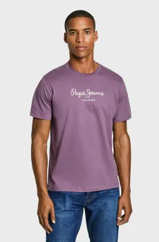 Мужская сиреневая футболка EGGO N Сиреневый S Pepe Jeans PM508208