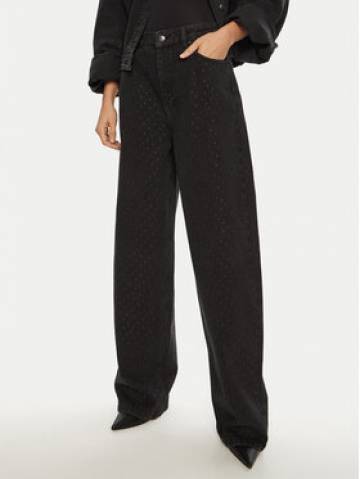 ROTATE Джинси 113606 Чорний Regular Fit ROTATE Джинси 113606 Чорний Regular Fit
