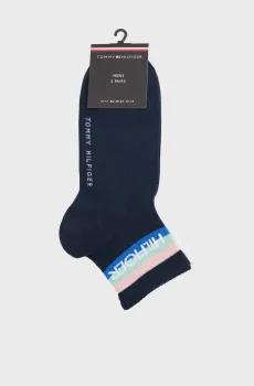 Мужские носки (2 пары) QUARTER SPORT LOGO Разноцветный 39-42 Tommy Hilfiger 701238497