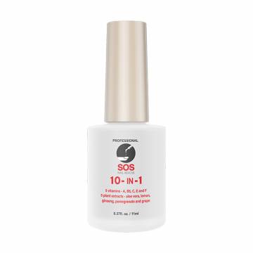 Средство для ухода за ногтями SOS Nail Rescue 10 в 1, с витаминами и растительными экстрактами, 11 мл Средство для ухода за ногтями SOS Nail Rescue 10 в 1, с витаминами и растительными экстрактами, 11 мл