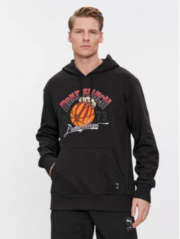 Puma Світшот Graphic Booster 624812 Чорний Regular Fit Puma Світшот Graphic Booster 624812 Чорний Regular Fit