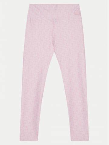 Guess Легінси J5RB03 MC01P Рожевий Slim Fit Guess Легінси J5RB03 MC01P Рожевий Slim Fit