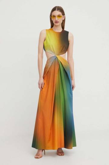 Хлопковое платье Silvian Heach maxi расклешённая Хлопковое платье Silvian Heach maxi расклешённая