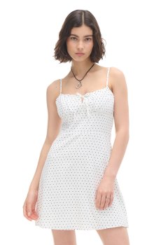 Cropp - Сукня в горошок - білий