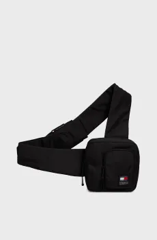 Мужская черная сумка TJM BOYHOOD CHEST BAG Черный ONESIZE Tommy Jeans AM0AM11948