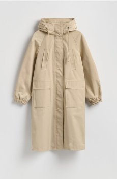Reserved - Парка з капюшоном - бежевий - 496IA-08X