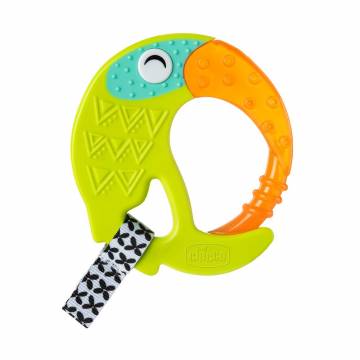 Игрушка-прорезыватель для зубов Chicco Refreshing Тукан, от 6 месяцев (28160.30) Игрушка-прорезыватель для зубов Chicco Refreshing Тукан, от 6 месяцев (28160.30)