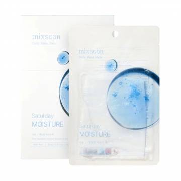 Тканевая маска для лица Mixsoon Daily Mask Pack Saturday, 10*20 мл