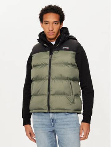 SCHOTT N.Y.C. Жилет UTAHV Зелений Regular Fit SCHOTT N.Y.C. Жилет UTAHV Зелений Regular Fit