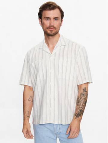 Sisley Сорочка 5H4MSQ02B Écru Regular Fit Sisley Сорочка 5H4MSQ02B Écru Regular Fit