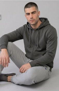 Спортивні штани comfort fit з додаванням бавовни - сірий