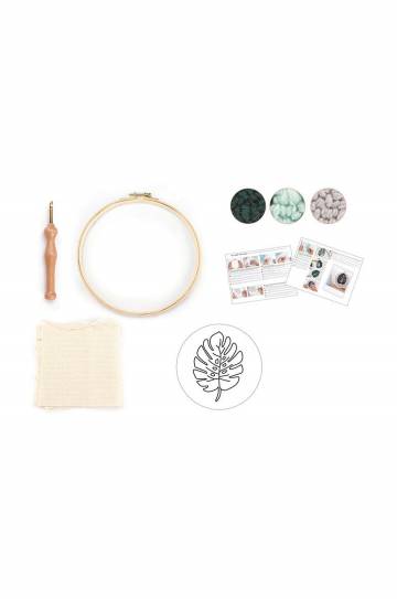 Graine Creative Набор для вышивания Tropical Leaf Graine Creative Набор для вышивания Tropical Leaf