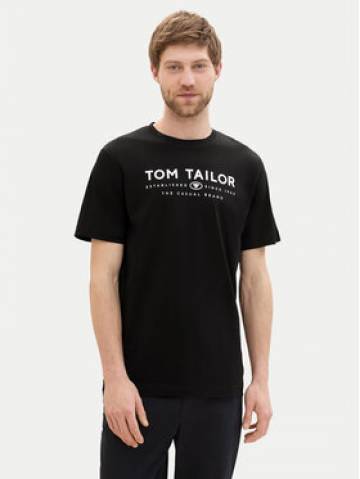 Tom Tailor Футболка 1043276 Чорний Regular Fit Tom Tailor Футболка 1043276 Чорний Regular Fit