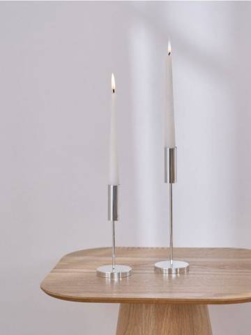 Підсвічники 2 шт - срібний