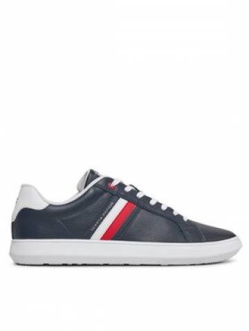 Tommy Hilfiger Снікерcи Essential Leather Cupsole FM0FM04921 Голубий Tommy Hilfiger Снікерcи Essential Leather Cupsole FM0FM04921 Голубий