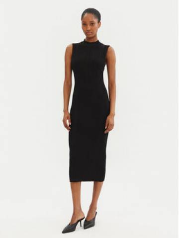MICHAEL Michael Kors Трикотажна сукня MR582UN33D Чорний Slim Fit MICHAEL Michael Kors Трикотажна сукня MR582UN33D Чорний Slim Fit