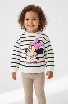 Світшот crewneck Minnie Mouse - кремовий