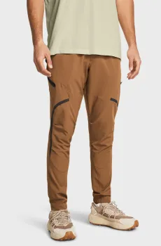Мужские коричневые спортивные брюки UA UNSTOPPABLE CARGO PANTS Коричневый S Under Armour 1352026-253