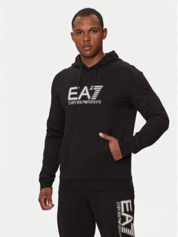 EA7 Emporio Armani Світшот 6DPM62 PJVRZ 1200 Чорний Regular Fit EA7 Emporio Armani Світшот 6DPM62 PJVRZ 1200 Чорний Regular Fit