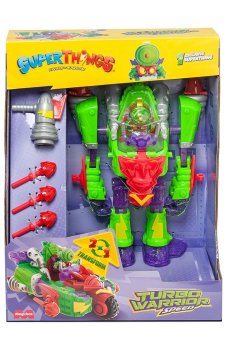 Игровой набор SuperThings Супербот трансформер скорость, 11*21*27 см, от 3 лет, 6 элементов (PSTSP116IN100)