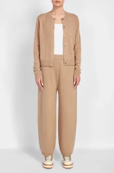 Женские бежевые кашемировые брюки Бежевый M Theory O0818718