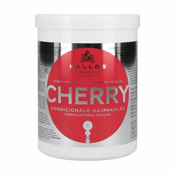 Маска для волос Kallos Cosmetics Cherry Hair Mask с экстрактом вишни, 1 л Маска для волос Kallos Cosmetics Cherry Hair Mask с экстрактом вишни, 1 л