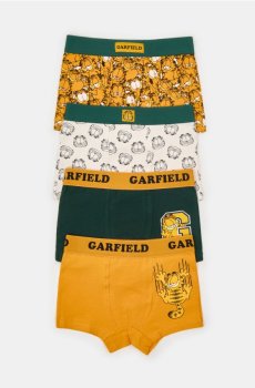 Бавовняні боксери з принтом 4 pack Garfield - помаранчевий