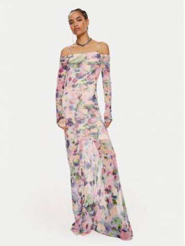 Patrizia Pepe Літня сукня 8A1370 J222 FE83 Рожевий Regular Fit Patrizia Pepe Літня сукня 8A1370 J222 FE83 Рожевий Regular Fit
