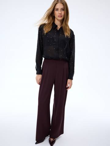 Mohito - LADIES` SHIRT - чорний - 42