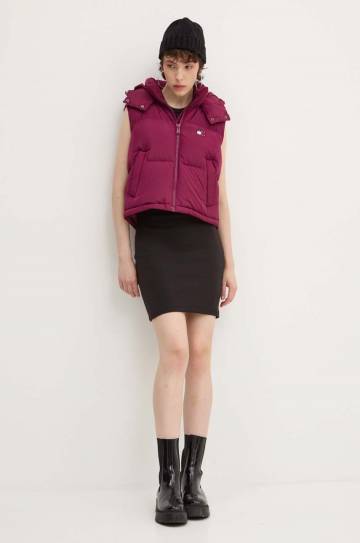 Платье Tommy Jeans цвет чёрный mini облегающее DW0DW18658 Платье Tommy Jeans цвет чёрный mini облегающее DW0DW18658