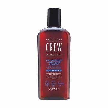 Мужской шампунь American Crew Anti-Dandruff+Dry Scalp Shampoo против перхоти, 250 мл Мужской шампунь American Crew Anti-Dandruff+Dry Scalp Shampoo против перхоти, 250 мл