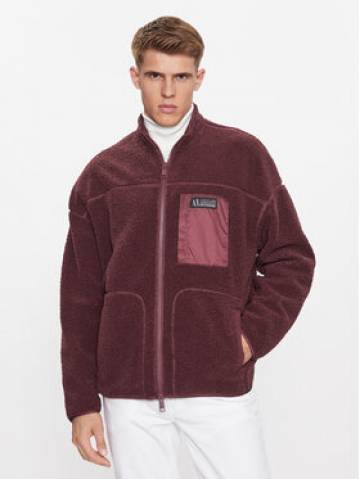 Armani Exchange Флісовий реглан 6RZMJD ZJDLZ 14AU Бордовий Regular Fit Armani Exchange Флісовий реглан 6RZMJD ZJDLZ 14AU Бордовий Regular Fit