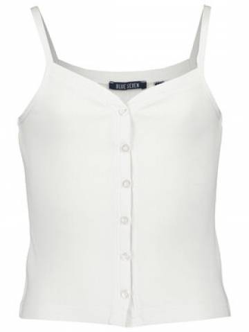 Blue Seven Топ 500076 X Білий Slim Fit Blue Seven Топ 500076 X Білий Slim Fit
