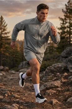 Ветровка SNSY PERFORMANCE - сірий