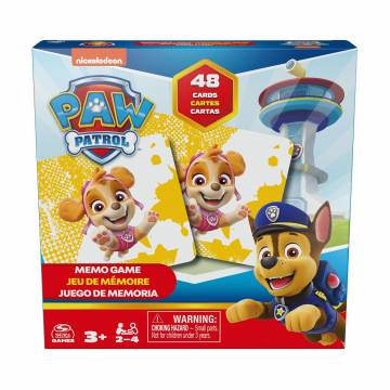 Настольная игра Spin Master Щенячий патруль Мемори, от 3 лет, 48 карточек, 15*15*3 см (SM98400/6066852) Настольная игра Spin Master Щенячий патруль Мемори, от 3 лет, 48 карточек, 15*15*3 см (SM98400/6066852)