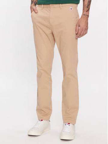 Tommy Jeans Чіноси Austin DM0DM18339 Бежевий Slim Fit Tommy Jeans Чіноси Austin DM0DM18339 Бежевий Slim Fit