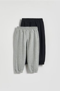 Reserved - Бавовняні штани, 2 пари - темно-синій - 968IQ-59X