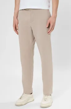 Мужские бежевые брюки Бежевый 48 BOSS 50556798;252