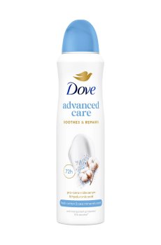 Антиперспирант-спрей женский Dove Свежесть нежного хлопка и морских минералов, 150 мл