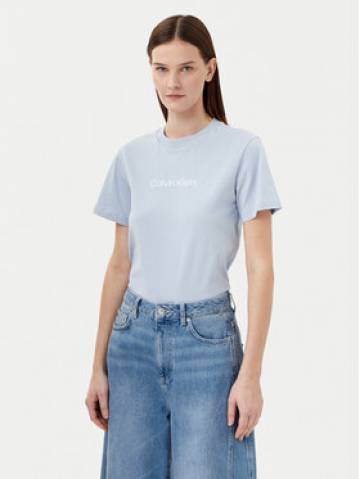 Calvin Klein Футболка Hero Logo K20K205448 Голубий Regular Fit Calvin Klein Футболка Hero Logo K20K205448 Голубий Regular Fit
