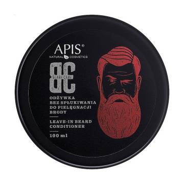 Мужской несмываемый кондиционер для ухода за бородой Apis Natural Cosmetics Beard Care Leave-In Conditioner, 100 мл Мужской несмываемый кондиционер для ухода за бородой Apis Natural Cosmetics Beard Care Leave-In Conditioner, 100 мл