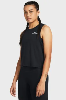 Женская черная майка Vanish Energy Crop Tank Черный XL Under Armour 1383654-001