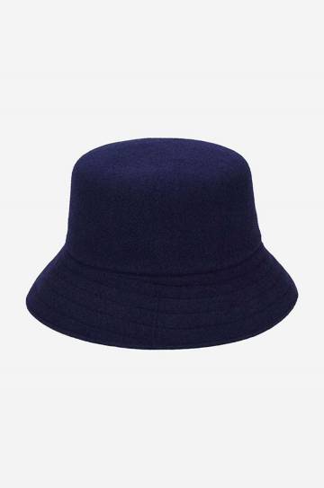 Шерстяная шляпа Kangol Wool Lahinch цвет синий шерсть K3191ST.NAVY-NAVY Шерстяная шляпа Kangol Wool Lahinch цвет синий шерсть K3191ST.NAVY-NAVY