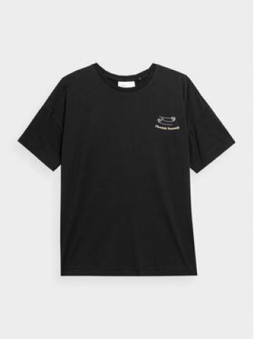 Outhorn Футболка OTHAW23TTSHF0843 Чорний Regular Fit Outhorn Футболка OTHAW23TTSHF0843 Чорний Regular Fit
