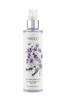 Парфюмированный спрей для тела Yardley English Lavender Moisturising Fragrance Body Mist женский, 200 мл